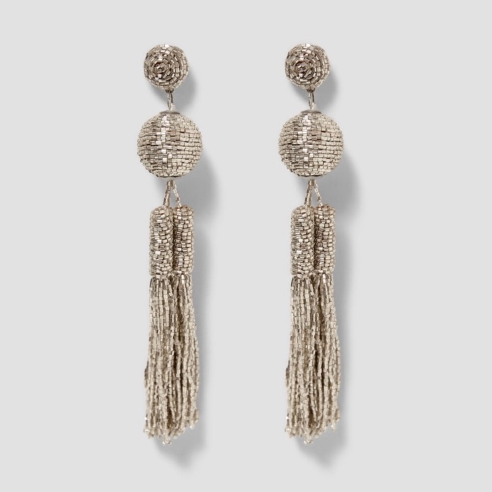 Zara glass earrings